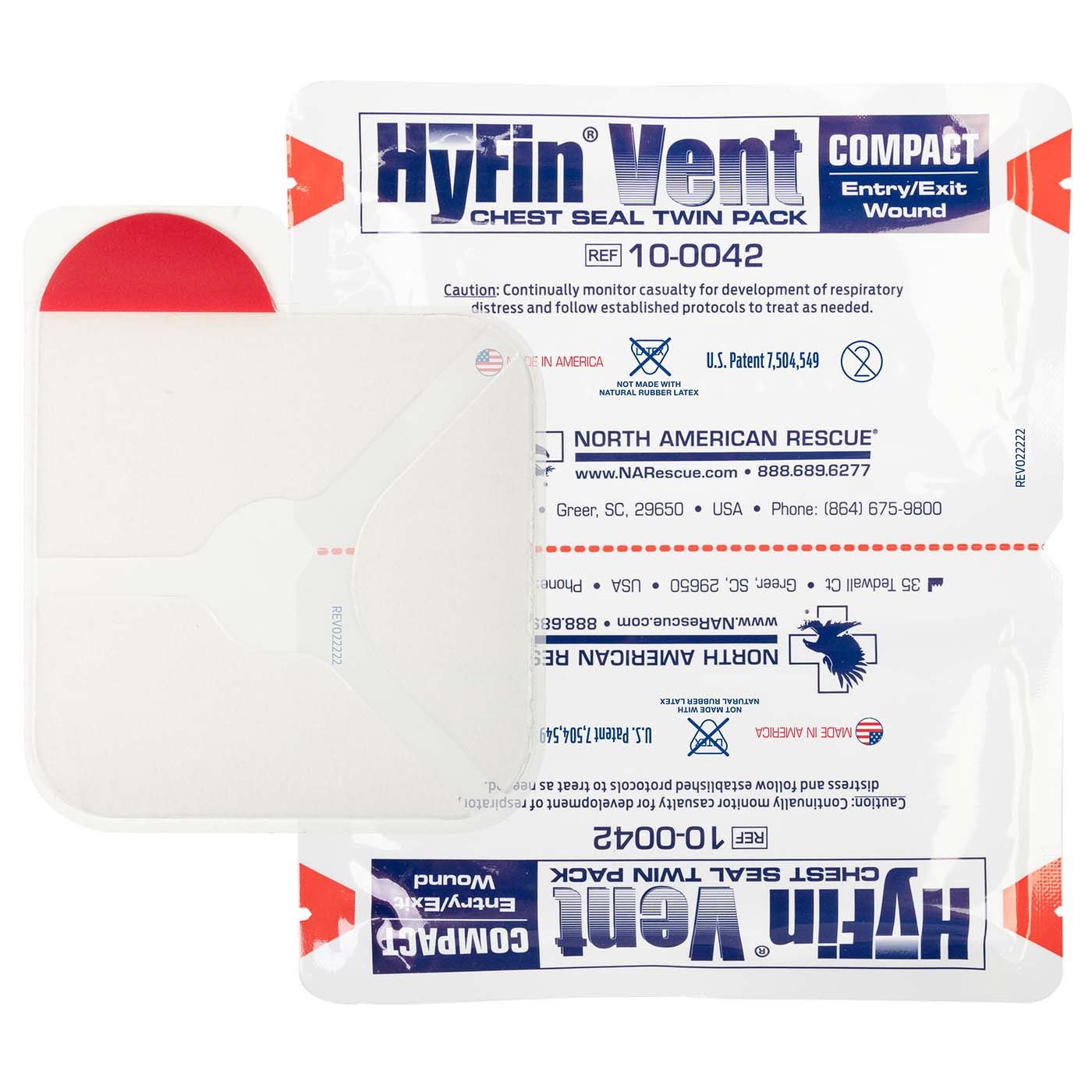 Hyfin Vent Chest Seal Twin Pack