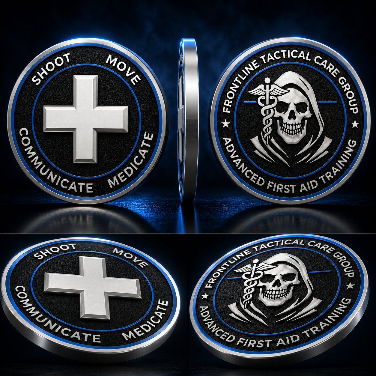 Frontline Tactical Care Group Challenge Coin